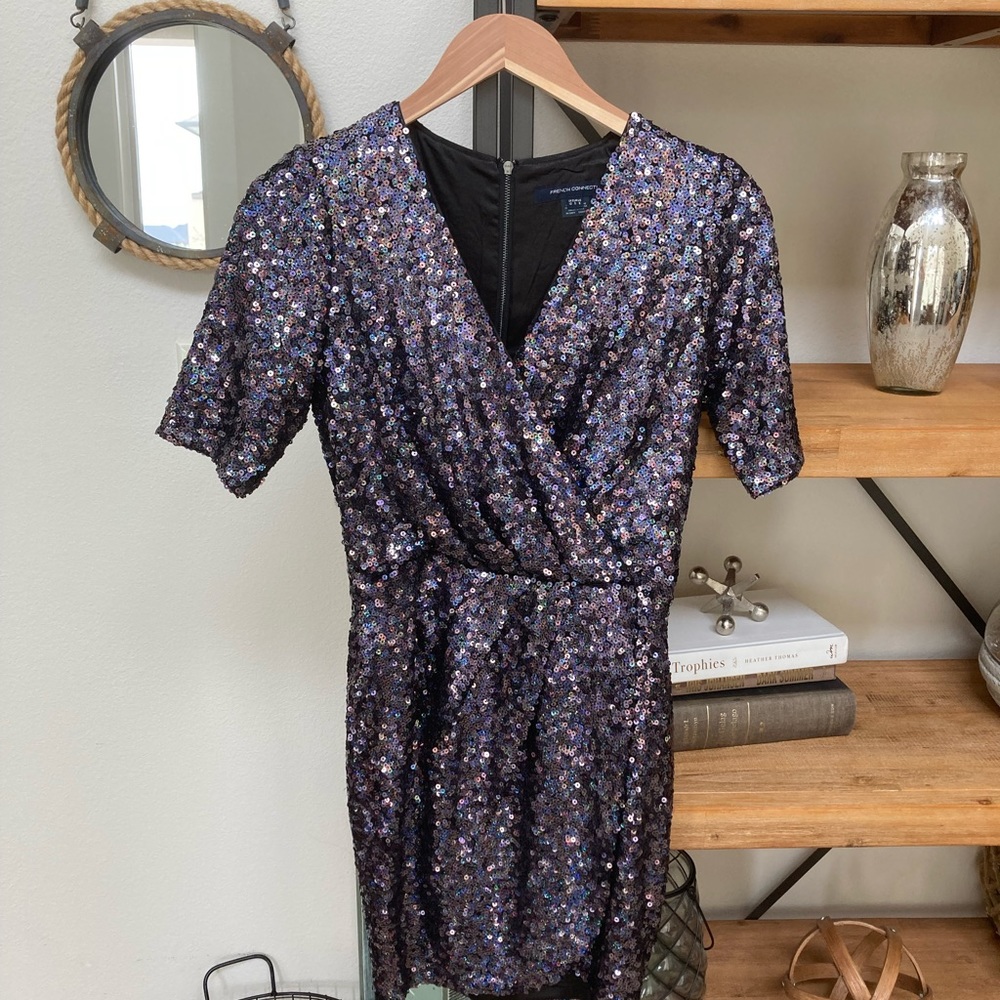 French Connection Sequin Dress